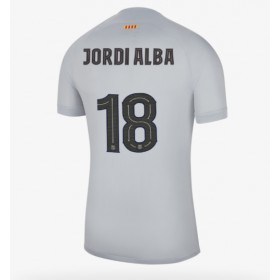 Herren Fußballbekleidung Barcelona Jordi Alba #18 3rd Trikot 2022-23 Kurzarm